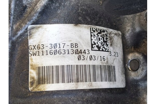 Front differential GX63 3017 BB Jaguar XF X260 201524 Car type passenger cars