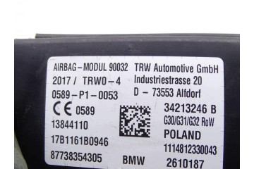 Airbag de asiento izquierdo BMW 5 G30 G31 2017-2024 original nuevo sin