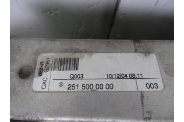 2515000000 INTERCOOLER MERCEDES-BENZ CLASE ML (BM 164) 320 / 350 CDI (164.122) 2005 2515000000 208691 MERCEDES-BENZ - 2