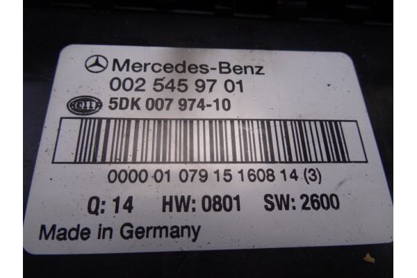 0025459701 CAJA RELES / FUSIBLES MERCEDES-BENZ CLASE C (BM 203) BERLINA