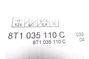 8T1035110C SISTEMA AUDIO / RADIO CD AUDI A5 COUPE (8T) 2.7 TDI 2008 8T1035110C 207603 AUDI - 3