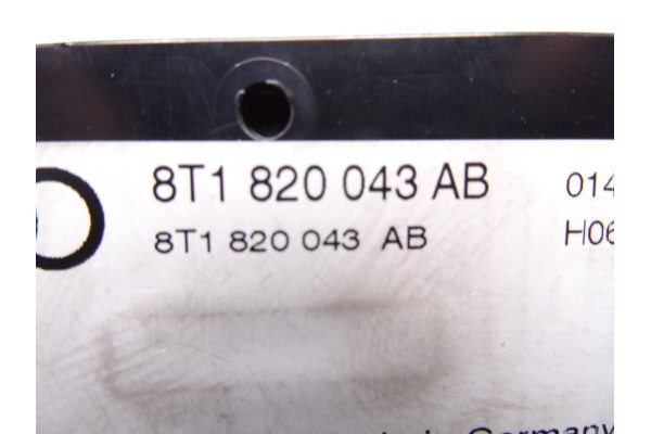 8T1820043AB  MANDO CLIMATIZADOR AUDI A5 COUPE (8T) 2.7 TDI 2008 8T1820043AB 207604 AUDI - 3