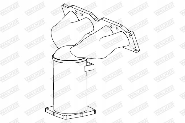 Catalyst WALK28845 WALKER Part manufacturer Walker