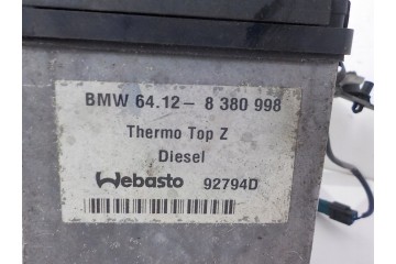 BMW X5 E53 PARKING HEATER WEBASTO 8380998 92794D Product weight with unit packaging 4 kg