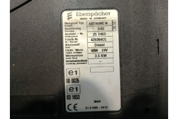 PARKING HEATER WEBASTO MAN TGX 18 480 252463 429394CC Part manufacturer no brand