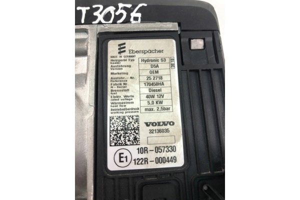 WEBASTO VOLVO XC40 536 122R000449 25826239 2019 Quality of parts according to GVO O original with manufacturer s logo OE