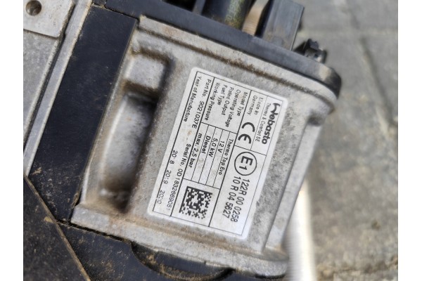 TOYOTA RAV4 IV XA3 WEBASTO PARKING HEATER 9021037E 122R000258 Customs tariff code 87089997
