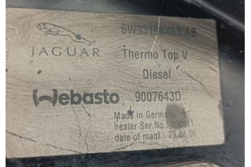 WEBASTO PARKING HEATER JAGUAR XJ X358 2 7 TDV6 6W93 18K463 AB Car type 4x4 SUV passenger cars