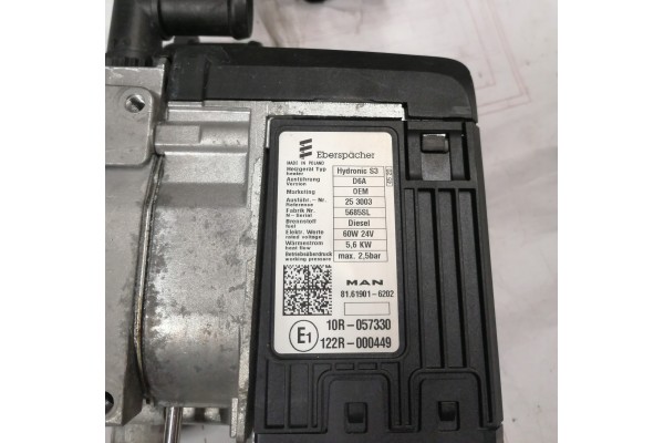hydronic S3 D4A D6A 24V eberspacher MAN Quality of parts according to GVO Q original with factory logo OEM OES