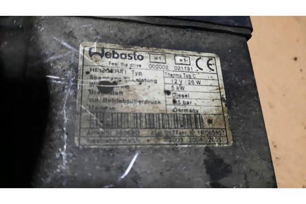 WEBASTO CHRYSLER GRAND VOYAGER 2.5D