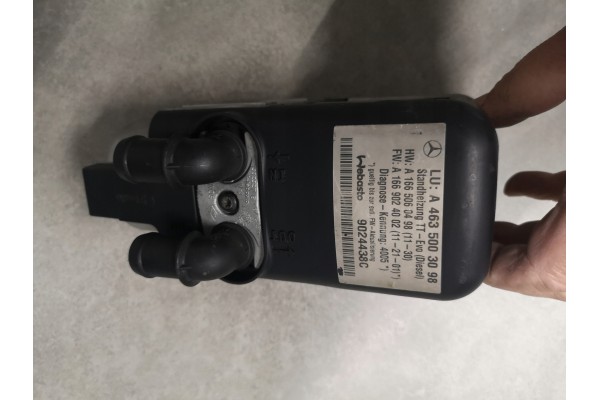 WEBASTO THERMO TOP EVO MERCEDES W463 A4635003098 Car type passenger cars