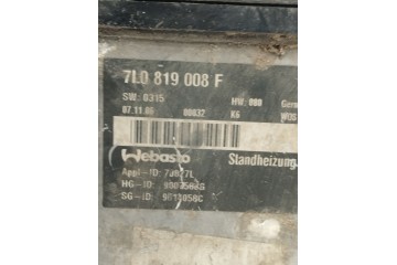 Calefactor estacionario Webasto para Porsche Cayenne 7L0819008F