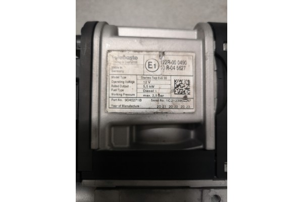 WEBASTO TOP EVO 55 MERCEDES SPRINTER 907 910 8201 Car type passenger cars