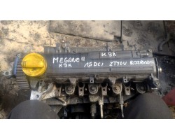 RENAULT megane II 1 5DCI engine starter with rear K9K