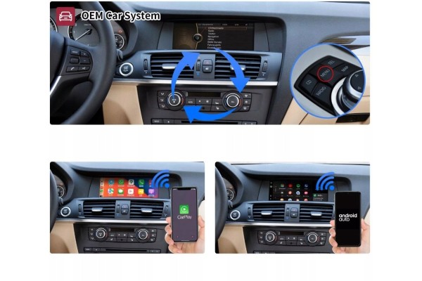 BOX ANDROID AUTO APPLE CARPLAY LINUX MODULE FOR BMW WITH NBT SYSTEM Packaging status original