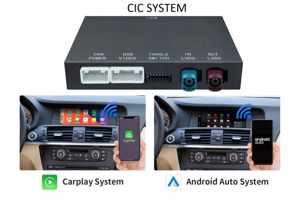MODULE BOX FOR BMW APPLE CARPLAY ANDROID AUTO Navigation CIC SYSTEM Radio