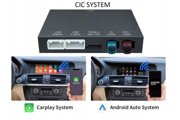 MODULE BOX FOR BMW APPLE CARPLAY ANDROID AUTO Navigation CIC SYSTEM Radio