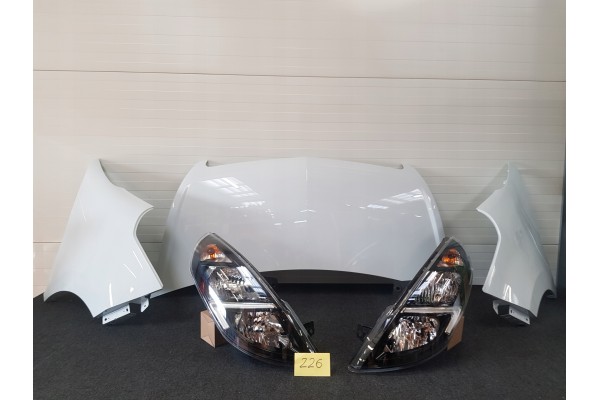 OPEL MOVANO B 2010 2019 SET FRONT MASK FENDERS LAMP