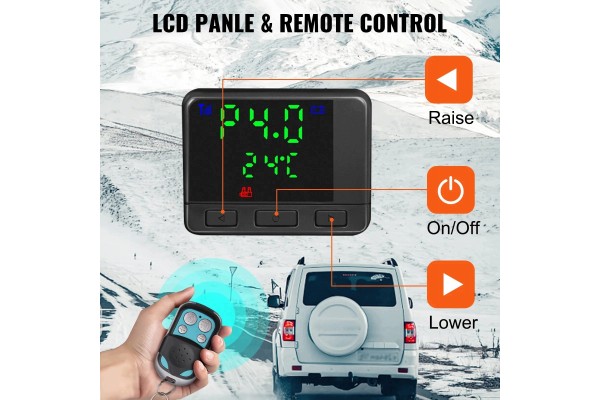 Calefactor Diésel 8kW 12V con Mando a Distancia para Calefacción Estac