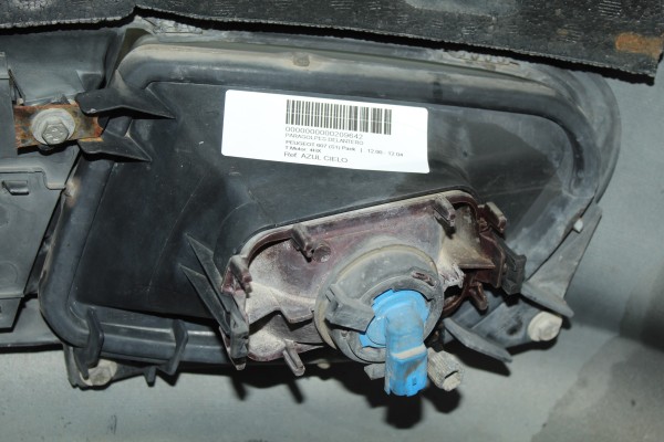 AZUL CIELO PARAGOLPES DELANTERO PEUGEOT 607 (S1)(12.2000) Pack 2002 AZUL CIELO 209642 PEUGEOT - 6