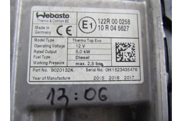 WEBASTO THERMO TOP EVO MERCEDES A1665002000 W166 Car type passenger cars