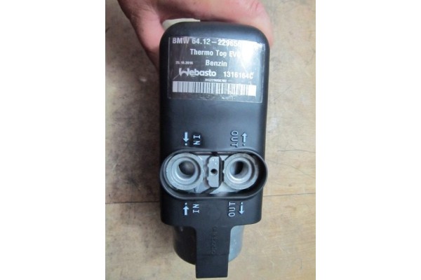 WEBASTO THERMO TOP EVO BMW 64 12 2296567 02 BENZIN Part manufacturer Webasto