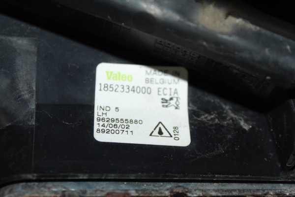 AZUL CIELO PARAGOLPES DELANTERO PEUGEOT 607 (S1)(12.2000) Pack 2002 AZUL CIELO 209642 PEUGEOT - 14