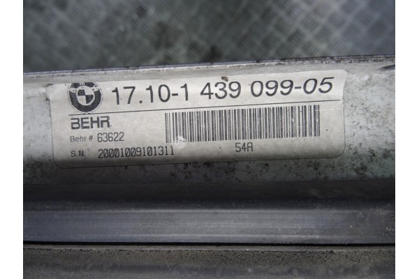 1439099 RADIADOR AGUA BMW SERIE X5 (E53) 3.0i 2000 1439099 209785 BMW - 5