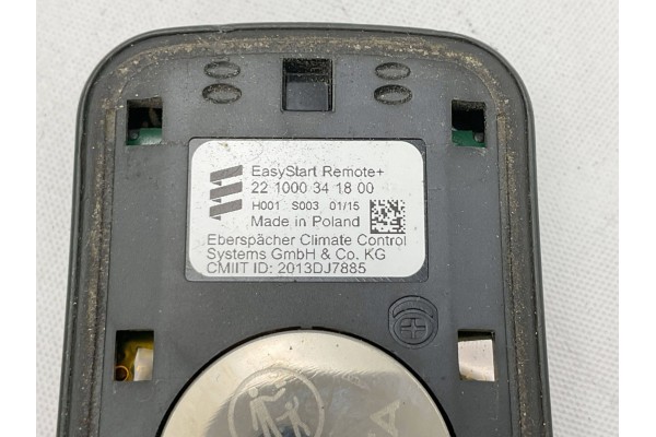 KEY REMOTE CONTROL WEBASTO EASYSTART REMOTE 221000341800 Part manufacturer Ford OE