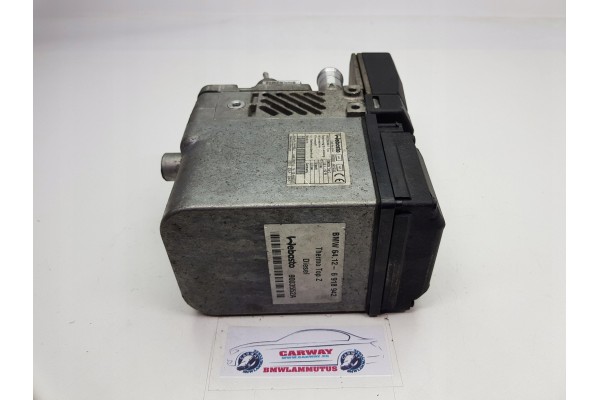 Complete installation BMW X5 E53 6412 8381207 auxiliary heater Quality of parts according to GVO O original with manufacturer s 