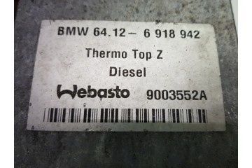 Complete installation BMW X5 E53 6412 8381207 auxiliary heater Product weight with unit packaging 3 1 kg
