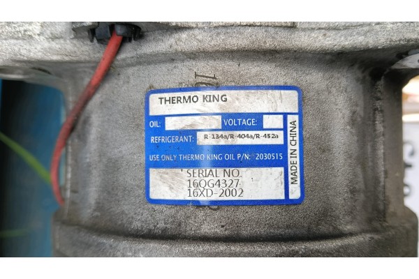 REFRIGERATED COMPRESSOR THERMO KING 160 160G4327 NO 726 045 Catalog number of the part 160G44327 16XD