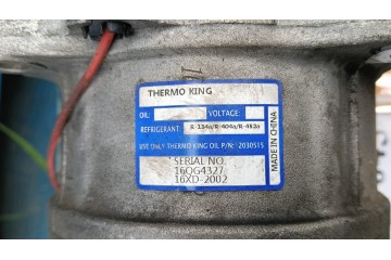 REFRIGERATED COMPRESSOR THERMO KING 160 160G4327 NO 726 045 Catalog number of the part 160G44327 16XD