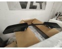 Spoiler deportivo para puertas dobles traseras Ford Transit Custom neg