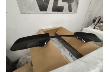 Spoiler deportivo para puertas dobles traseras Ford Transit Custom neg
