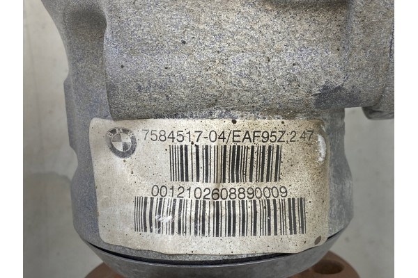 Complete differential BMW 5 F10 F11 3150 7584518 Catalog number of the original 7584518
