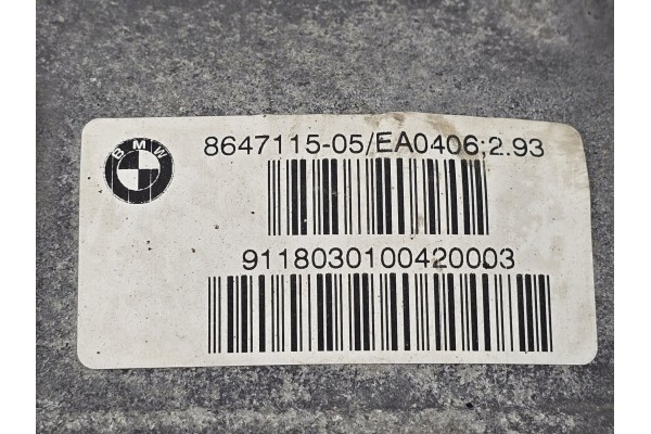 Complete differentials BMW 5 G30 G31 3310 8647115 2 93 Product weight with unit packaging 24 66 kg