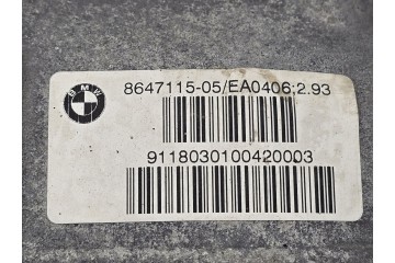 Complete differentials BMW 5 G30 G31 3310 8647115 2 93 Product weight with unit packaging 24 66 kg