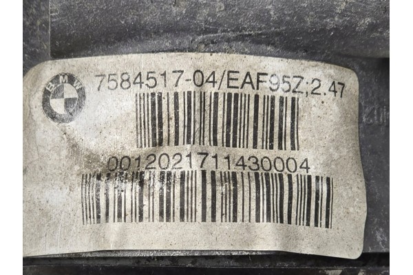 Complete differential BMW 5 F10 F11 3150 7584518 I 2 47 Catalog number of the original 7584518