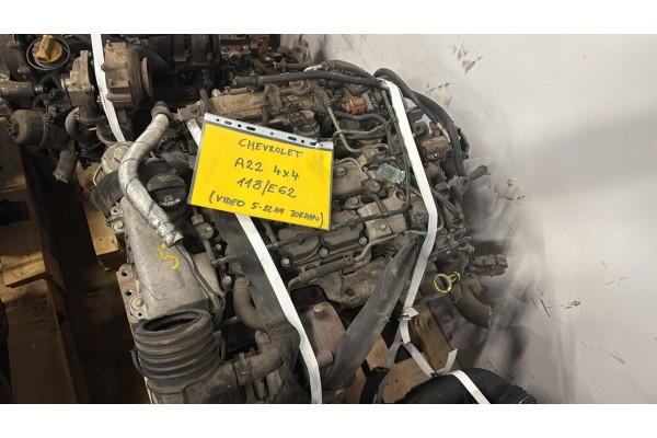 Motor completo Chevrolet A22 2.2 diésel con equipo completo listo para