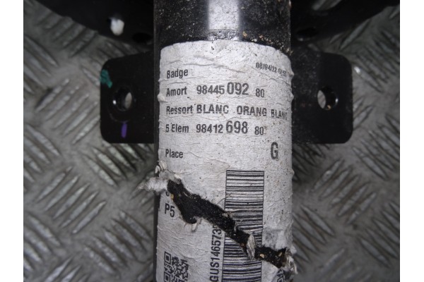 9844509280 AMORTIGUADOR DELANTERO IZQUIERDO PEUGEOT 308 (P5) ACTIVE PACK 2022 9844509280 208898 PEUGEOT - 1
