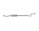 Center exhaust silencer WALKER WALK23216 Car type passenger cars