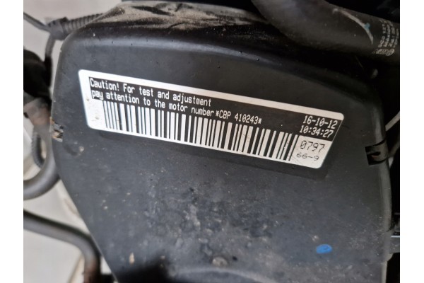 ENGINE VW JETTA VI 5C6 2 0 FSI CBP Car type passenger cars