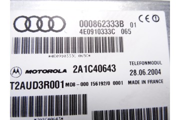 4E0910333C  MODULO ELECTRONICO AUDI A8 (4E) 3.0 TDI Quattro 2005 4E0910333C 211550 AUDI - 2