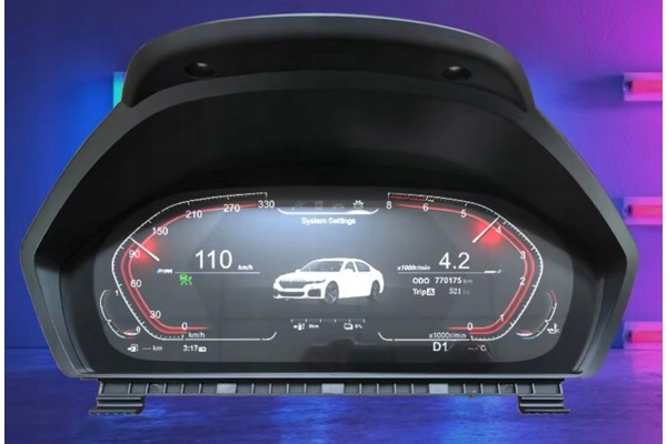 CMS Digital Clocks Counter DIGITAL BMW 5 E60 CCC CIC 12 3 Virtual Cockpit EAN GTIN 5908054740451