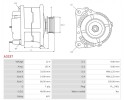 Alternator RENAULT Grand Scenic 1 9 dCi RENAULT Espace 2 0 Catalog number of substitutes AS PL AB3004P