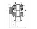116009 CRG ALTERNATOR CARGO Catalog number of the part F032116009