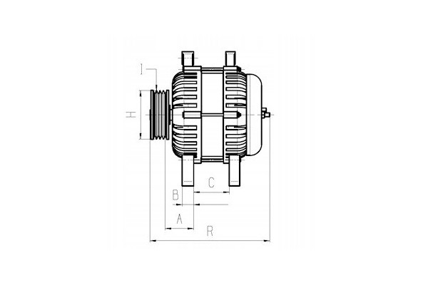 116009 CRG ALTERNATOR CARGO Catalog number of the part F032116009