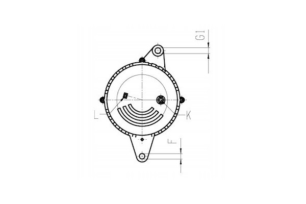 116009 CRG ALTERNATOR CARGO Car type passenger cars