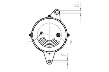 116009 CRG ALTERNATOR CARGO Car type passenger cars